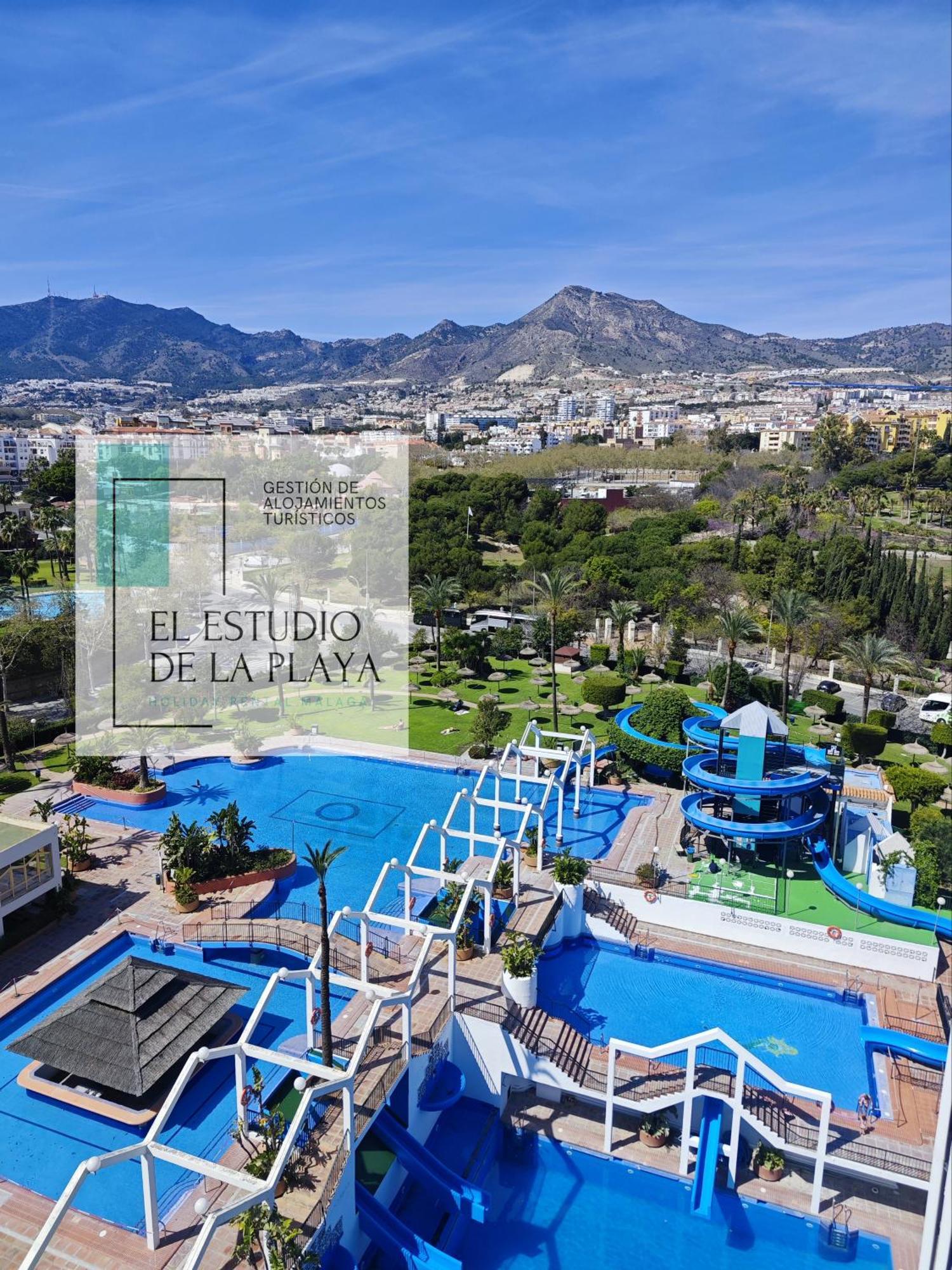 El Estudio De La Playa Benalbeach Vistas Al Mar Benalmadena Exterior photo